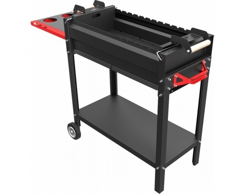 Mangal Grill Schaschlikgrill aus Stahl Redliner Comfort Lift Air